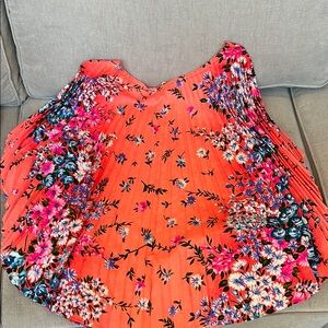 1960s Accordion Pleat Vintage Poncho